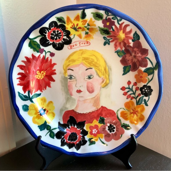 Anthropologie Other - nathalie lete x anthropologie rare francophile plate